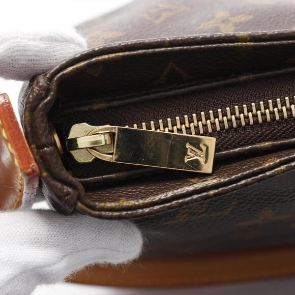 LOUIS VUITTON Brown Monogram Leather Looping MM Shoulder Bag - Picture 7 of 10